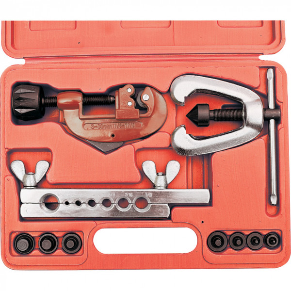 แท่นบานท่อ FLARING TOOL KIT WITH PIPE CUTTER (SET-10)