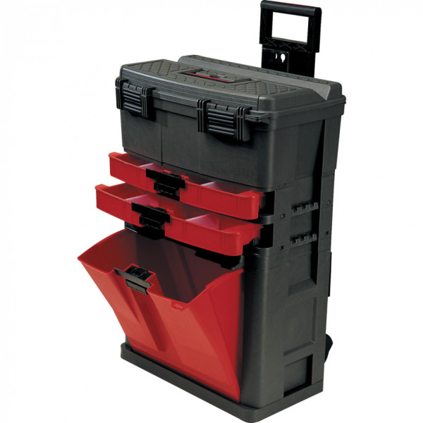 กล่องเครื่องมือพลาสติก ขนาด 490 x 330 x 720 มม.  MOBILE TOOL CABINET 490x380x720mm