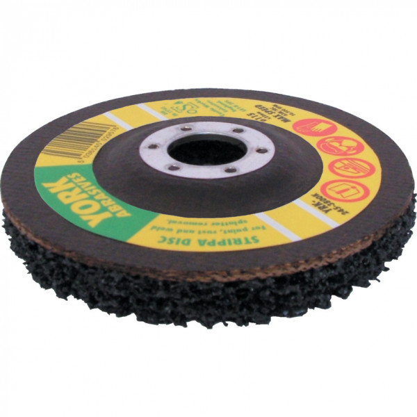 แผ่นใยขัดอุตสาหกรรม 115x22mm NYLON STRIP DISC