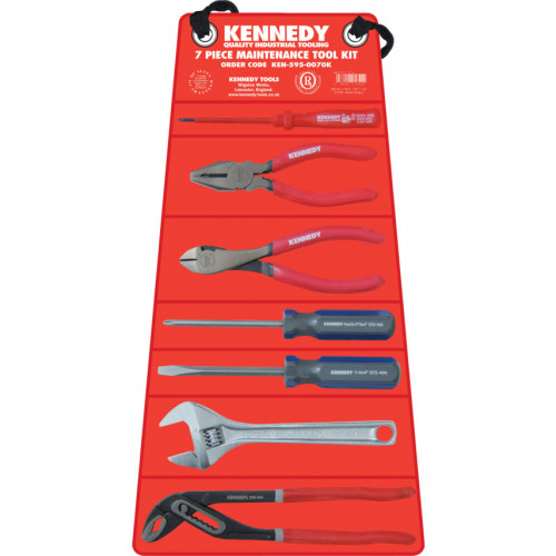 ชุดซองเครื่องมือช่าง 7 ชิ้น MAINTENANCE TOOL ROLL KIT